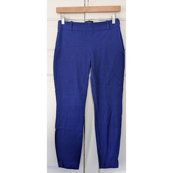 J. Crew Blue Minnie Pants - Picture 1 of 6